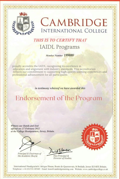 Academic endorsement and recognition