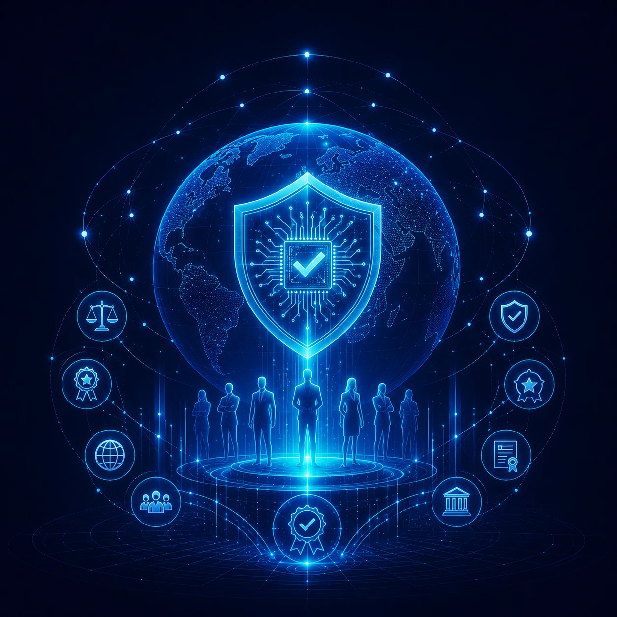 A protected, standards-governed AI world — IAIDL's mission